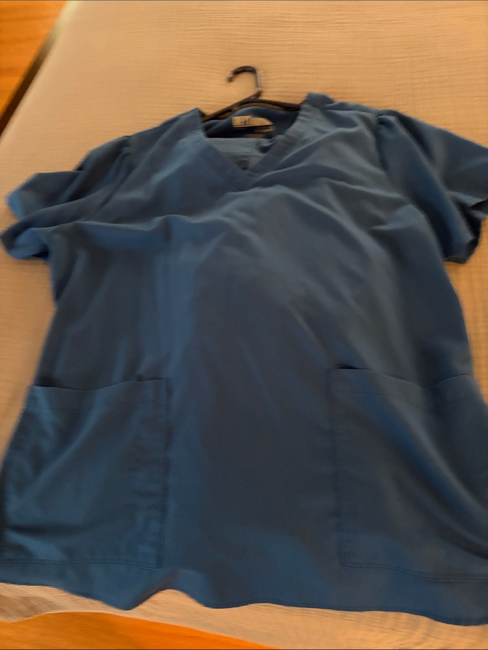 Women’s Royal blue V-Neck Scrub set